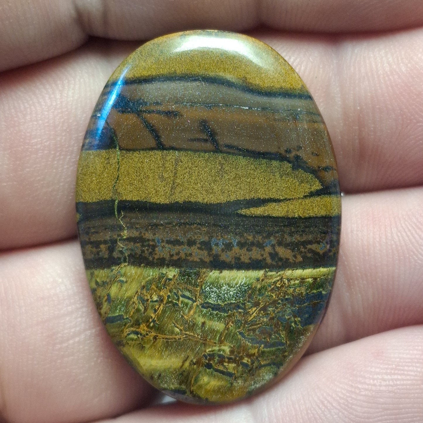 Cabochon Œil de Tigre