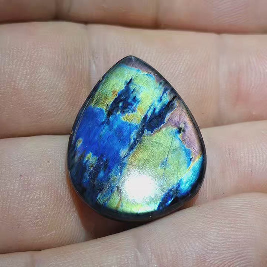 Cabochon spectrolite de yläama finlande