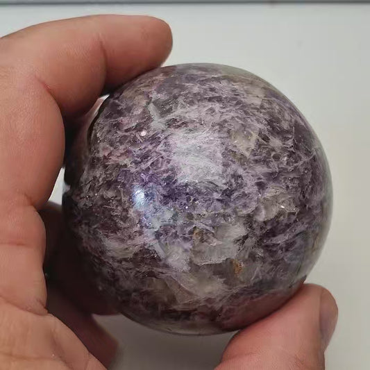 Sphère lepidolite