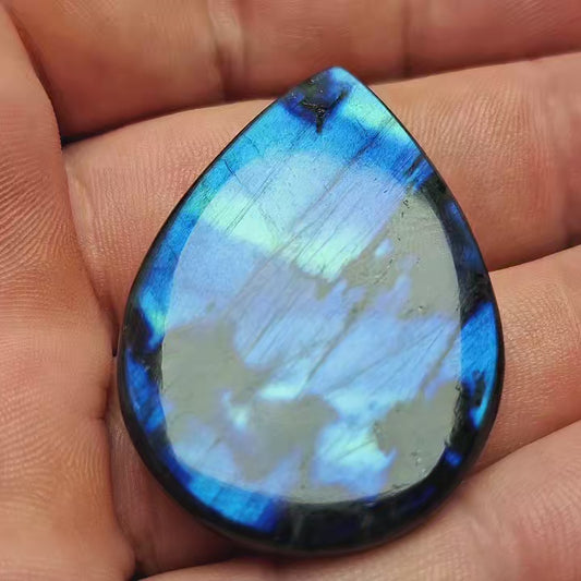 Cabochon spectrolite de yläama finlande