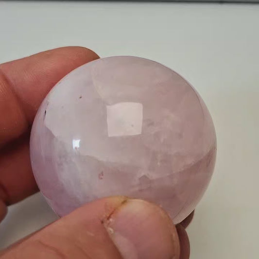 Sphère quartz rose