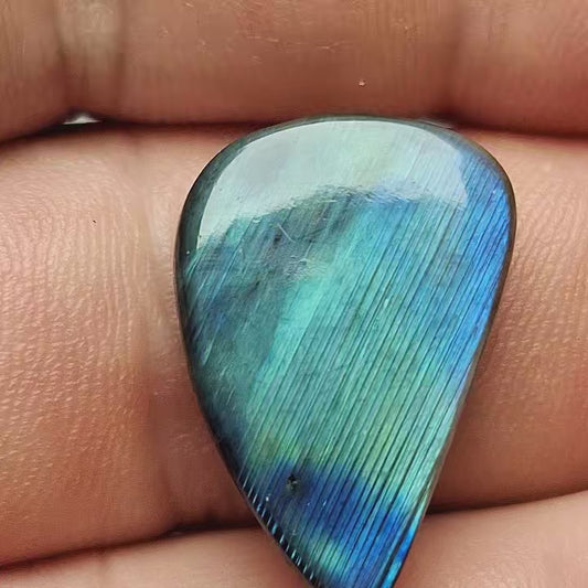 Cabochon spectrolite de yläama finlande