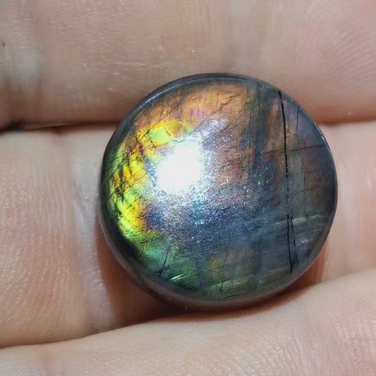 Cabochon spectrolite de yläama finlande