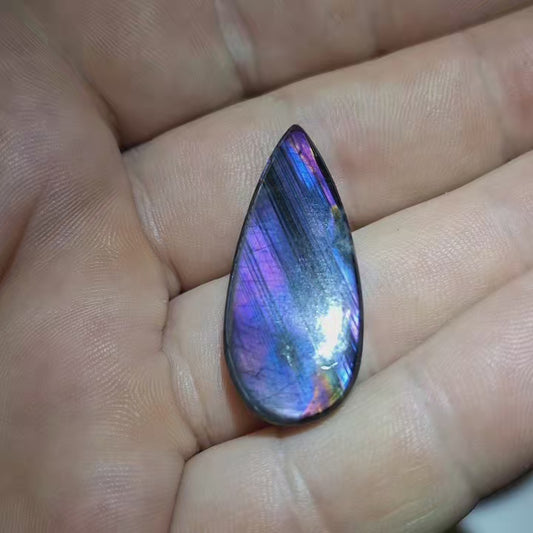 Cabochon spectrolite de yläama finlande